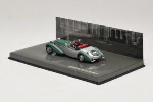 Horch 855 Special Roadster Srebrny Zielony Minichamps 1:43 436014205 Metal — zdjęcie 3 z 5