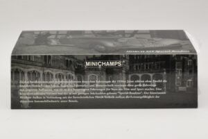 Horch 855 Special Roadster Srebrny Zielony Minichamps 1:43 436014205 Metal — zdjęcie 4 z 5