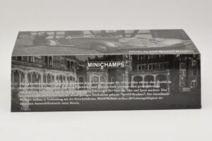 Horch 855 Spezial Roadster Srebrny Czerwony Minichamps 1:43 436014206 Metal — zdjęcie 4 z 5