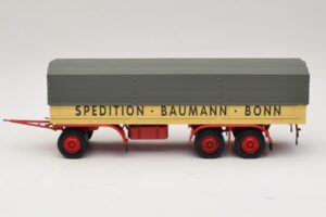 Kassbohrer Naczepa Skrzyniowa Baumann Bonn Minichamps 1:43 439161097 Metal — zdjęcie 3 z 6