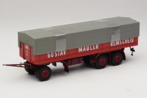 Kassbohrer Naczepa Skrzyniowa Mauler Remscheid Minichamps 1:43 Kassbohrer Naczepa Skrzyniowa Mauler Remscheid Minichamps 1:43 439161099 Metal