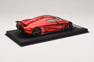 Koenigsegg Regera Candy Apple Red FrontiArt 1:18 AS010-77 Żywica — zdjęcie 2 z 7