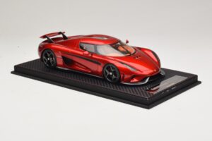 Koenigsegg Regera Candy Apple Red FrontiArt 1:18 AS010-77 Żywica — zdjęcie 4 z 7