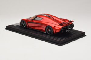 Koenigsegg Regera Candy Apple Red FrontiArt 1:18 AS010-77 Żywica — zdjęcie 5 z 7