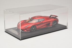 Koenigsegg Regera Candy Apple Red FrontiArt 1:18 AS010-77 Żywica — zdjęcie 6 z 7