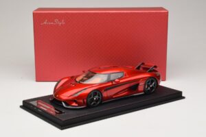 Koenigsegg Regera Candy Apple Red FrontiArt 1:18 AS010-77 Żywica — zdjęcie 7 z 7