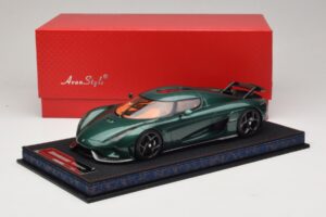 Koenigsegg Regera Zielony Tonowany Karbon FrontiArt 1:18 AS010-110 Żywica — zdjęcie 6 z 7