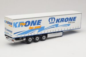 Krone Profiliner Przegubowa Naczepa Plandekowa Minichamps 1:43 439911120 Metal — zdjęcie 2 z 6
