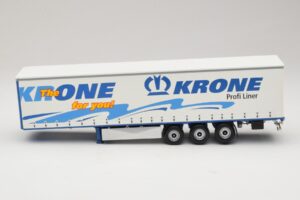 Krone Profiliner Przegubowa Naczepa Plandekowa Minichamps 1:43 439911120 Metal — zdjęcie 3 z 6