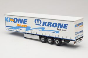Krone Profiliner Przegubowa Naczepa Plandekowa Minichamps 1:43 439911120 Metal — zdjęcie 5 z 6