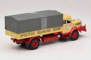 Krupp Titan Ciężarówka Skrzyniowa Baumann Bonn Minichamps 1:43 439069025 Metal — zdjęcie 2 z 6