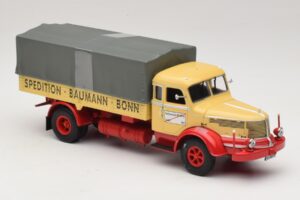 Krupp Titan Ciężarówka Skrzyniowa Baumann Bonn Minichamps 1:43 439069025 Metal — zdjęcie 4 z 6