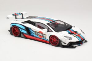 Lamborghini Aventador LB Works Martini Livery AUTOart 1:18 79185 Kompozyt — zdjęcie 6 z 8