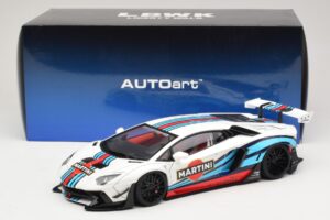 Lamborghini Aventador LB Works Martini Livery AUTOart 1:18 79185 Kompozyt — zdjęcie 8 z 8