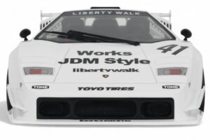 Lamborghini Countach LB-Works Biały GT Spirit 1:18 Z356-WH Żywica — zdjęcie 4 z 5
