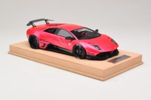 Lamborghini Murcielago Liberty Walk Błyszczący Różowy AB Models 1:18 REMC044 Żywica — zdjęcie 4 z 7