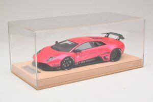 Lamborghini Murcielago Liberty Walk Błyszczący Różowy AB Models 1:18 REMC044 Żywica — zdjęcie 6 z 7