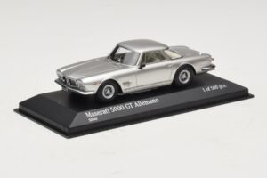 Maserati 5000 GT Allemano Srebrny Minichamps 1:43 437123324 Metal — zdjęcie 2 z 4