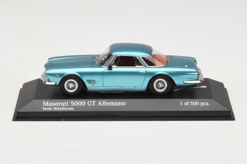 Maserati 5000 GT Allemano Verde Metallizzato Minichamps 1:43 Maserati 5000 GT Allemano Verde Metallizzato Minichamps 1:43 437123320 Metal