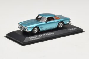 Maserati 5000 GT Allemano Verde Metallizzato Minichamps 1:43 437123320 Metal — zdjęcie 2 z 4