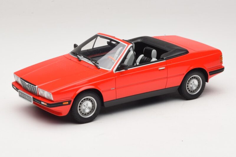 Maserati Biturbo Spyder Czerwony Minichamps 1:18 107123530 Żywica