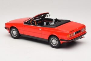 Maserati Biturbo Spyder Czerwony Minichamps 1:18 107123530 Żywica — zdjęcie 5 z 6