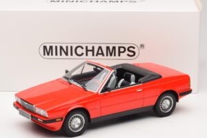 Maserati Biturbo Spyder Czerwony Minichamps 1:18 107123530 Żywica — zdjęcie 6 z 6