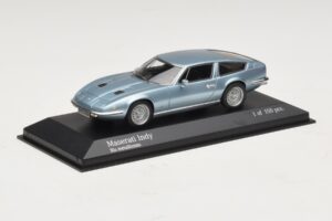 Maserati Indy Blue Metallic Minichamps 1:43 437123122 Metal — zdjęcie 2 z 4