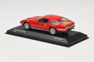 Maserati Indy Czerwony Minichamps 1:43 437123120 Metal — zdjęcie 3 z 4