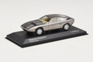 Maserati Khamsin Grey Metallic Minichamps 1:43 437123220 Metal — zdjęcie 2 z 4