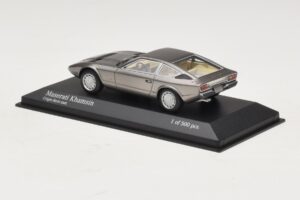Maserati Khamsin Grey Metallic Minichamps 1:43 437123220 Metal — zdjęcie 3 z 4