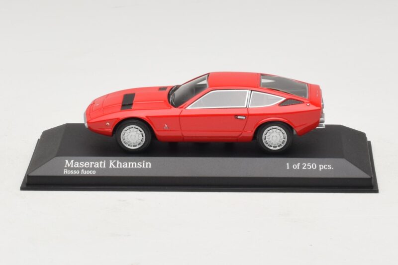 Maserati Khamsin Czerwony Minichamps 1:43 Maserati Khamsin Czerwony Minichamps 1:43 437123224 Metal
