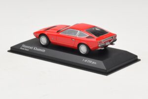 Maserati Khamsin Czerwony Minichamps 1:43 437123224 Metal — zdjęcie 3 z 4