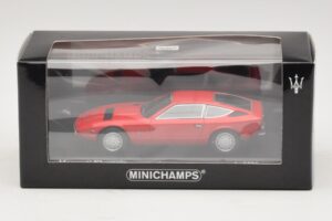 Maserati Khamsin Czerwony Minichamps 1:43 437123224 Metal — zdjęcie 4 z 4
