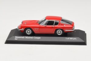 Maserati Mistral Czerwony Minichamps 1:43 437123424 Metal