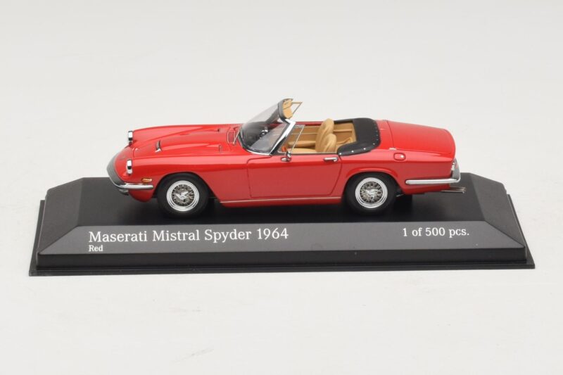 Maserati Mistral Spyder Czerwony Minichamps 1:43 437123430 Metal