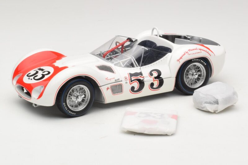 Maserati Tipo 61 #53 B. Krause Los Angeles Times Grand Prix Winner 1960 Minichamps 1:18 100601253 Metal