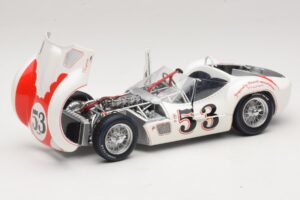 Maserati Tipo 61 #53 B. Krause Los Angeles Times Grand Prix Winner 1960 Minichamps 1:18 100601253 Metal — zdjęcie 2 z 8