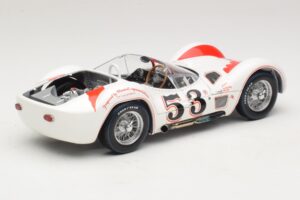 Maserati Tipo 61 #53 B. Krause Los Angeles Times Grand Prix Winner 1960 Minichamps 1:18 100601253 Metal — zdjęcie 3 z 8