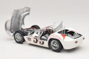 Maserati Tipo 61 #53 B. Krause Los Angeles Times Grand Prix Winner 1960 Minichamps 1:18 100601253 Metal — zdjęcie 5 z 8