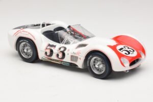 Maserati Tipo 61 #53 B. Krause Los Angeles Times Grand Prix Winner 1960 Minichamps 1:18 100601253 Metal — zdjęcie 6 z 8