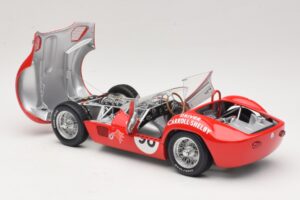 Maserati Tipo 61 #98 C. Shelby Times Mirror Grand Prix for Sportscars 1960 Minichamps 1:18 100601298 Metal — zdjęcie 5 z 8