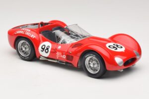 Maserati Tipo 61 #98 C. Shelby Times Mirror Grand Prix for Sportscars 1960 Minichamps 1:18 100601298 Metal — zdjęcie 6 z 8
