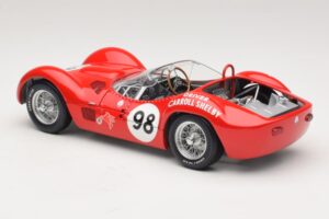 Maserati Tipo 61 #98 C. Shelby Times Mirror Grand Prix for Sportscars 1960 Minichamps 1:18 100601298 Metal — zdjęcie 7 z 8