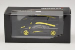 McLaren F1 Czarny Z Żółtymi Paskami Minichamps 1:43 MCLAREN004 Metal — zdjęcie 4 z 4