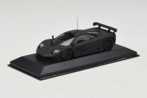 McLaren F1 GTR Prototype Czarny Matowy Z Czarnymi Felgami Minichamps 1:43 MCLAREN009 Metal