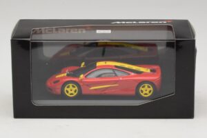 McLaren F1 Czerwony Z Żółtymi Paskami Minichamps 1:43 MCLAREN006 Metal — zdjęcie 4 z 4