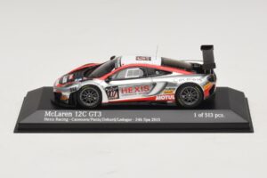 McLaren MP4-12C GT3 #107 Hexis Racing Cazenave / O. Panis 24 Hours of Spa 2013 Minichamps 1:43 437131397 Metal