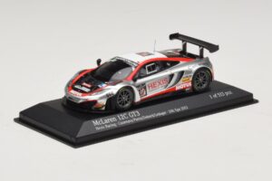 McLaren MP4-12C GT3 #107 Hexis Racing Cazenave / O. Panis 24 Hours of Spa 2013 Minichamps 1:43 437131397 Metal — zdjęcie 2 z 4