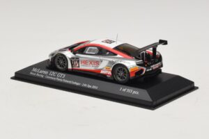 McLaren MP4-12C GT3 #107 Hexis Racing Cazenave / O. Panis 24 Hours of Spa 2013 Minichamps 1:43 437131397 Metal — zdjęcie 3 z 4